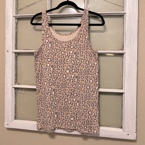 Leopard print tank